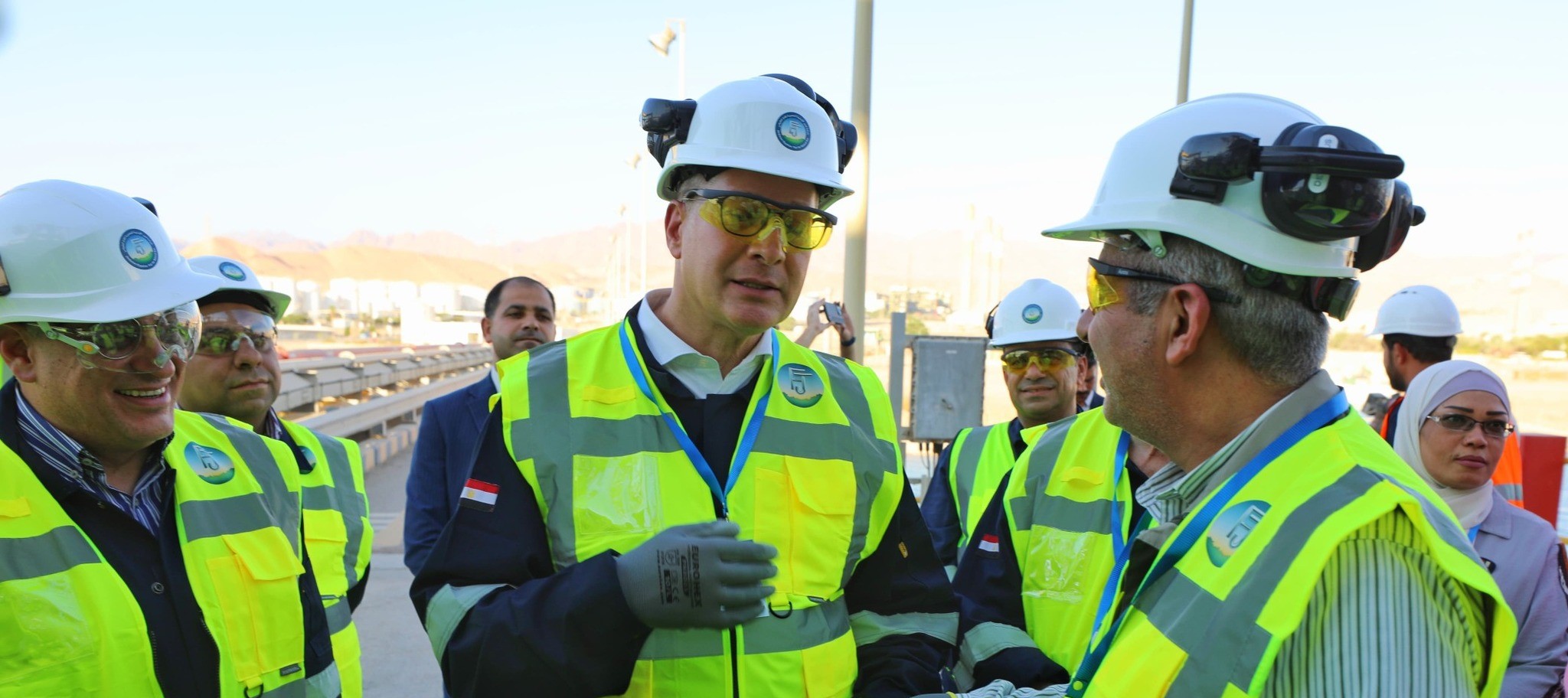 Badawi follows up on Energos Force’s LNG operational trials at Jordan’s Aqaba Port

